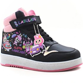 Resim GENÇ KIZ BOTU LABUB DESENLİ KAYDIRMAZ TABAN ORTAPEDİK ÇIRTLI 