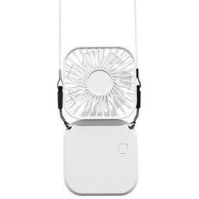 Resim DefneToprak El Fanı Mini Masaüstü Ve Boyun Askılı Fan Portatif Şarjlı 3 Kademeli Vantilatör Soğutucu 