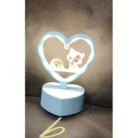 Resim Ada Çanta Kırtasiye Sanrio Kuromi Hello Kitty Pil ile Çalışan Küçük Boy Masaüstü Lambası (Pil Gönderilmez) 