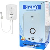 Resim Özen Elektrikli 8 Emniyetli Ani Su Isıtıcı Şofben 