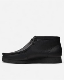 Resim Clarks Wallabeeevo Bt Black Leather, M 7 Erkek Siyah Bot 26179710 Siyah 