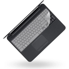 Resim Büro Ev Ofis Bilgisayar Klavyesi Için Klavye Silikonu Uzun 