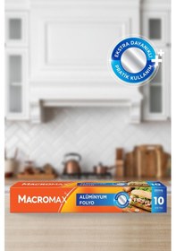 Resim Alüminyum Folyo 10 Metre, Ekstra Dayanıklı, Isıyı Koruyan Ve Eşit Dağıtan Yapı 