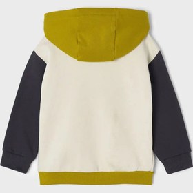 Resim Mayoral Erkek Çocuk Kapüşonlu Sweatshirt Yeşil - 8 Yaş 
