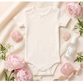 Resim Caramell Kız Body - Beyaz 