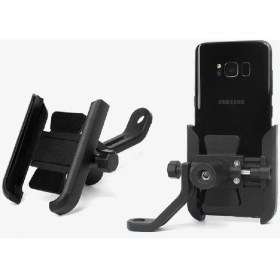 Resim Fashion Smart 4.0-6.5cm Motosiklet Için Cep Telefonu Tutucu - Siyah (Yurt Dışından) 