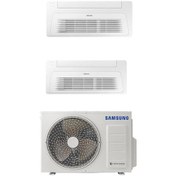 Resim Wind Free Multi Tek Yön Kaset 1+2 Sistem (AJ050TXJ2KH/EA) 9.000+12.000 Btu İç 5.2 Kw Dış Ünite Klima Samsung