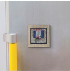 Resim İtalya Görseli Baskılı Mdf Magnet 7x7 252 