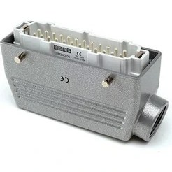 Resim Emas Metal 24 Kontak Uzatma Tipi Fiş 16A Yandan Girişli 