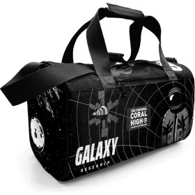 Resim Coral High Siyah Galaxy Desenli Spor Çantası 27526 