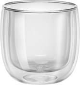 Resim HERŞEYBURDAMODA Zwilling Sorrento Çift Camlı 2'Li Çay Bardağı Seti, Şeffaf, 240 Ml 