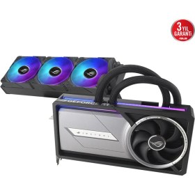 Resim Asus Rog Astral Lc Geforce Rtx 5090 32gb Oc Edition Dlss 4 512 Bit Gddr7 Sıvı Soğutmalı Ekran Kartı 