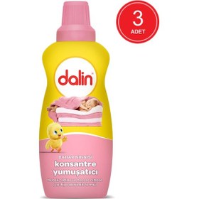 Resim Dalin Bahar Ninnisi Hipoalerjenik Konsantre Çamaşır Yumuşatıcı 50 Yıkama 3 x 1200 ML 