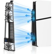 Resim Jys-p5175 Ps5 İnce Ana Bilgisayar İçin Optik Sürücü / Dijital Sürüm Evrensel Rgb Renkli Işık Soğutma Fanı İle 