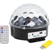 Resim Zibox Premio Pr-2839 Usb-Mp3-Blueooth Destekli Kumandalı Hoparlörlü Yarım Dünya Sihirli Led Disko Topu 