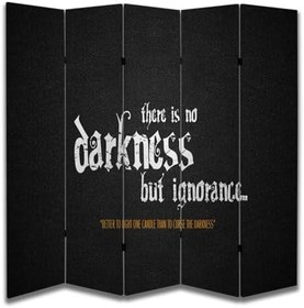 Resim Motivasyon Temalı Özel Tasarım Paravan Room Divider 180 x 200 cm 