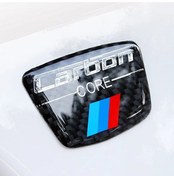 Resim Karbon Fiber-b-karbon Fiber Çekirdek Amblem B Sütun Anti-scratch Etiket Bmw E46 E90 E60 E39 F30 F10 E36 F20 G20 G30 A 