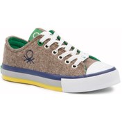 Resim United Colors Of Benetton Bnt 22k 30539 Vizon Kadın Ayakkabı Bayan Spor Vizon 