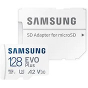 Resim Samsung Evo Plus MicroSDXC 128 GB Hafıza Kartı 