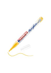 Resim Edding 5300 Akrilik Boyama Markörü 1-2 Mm Trafik Sarı 