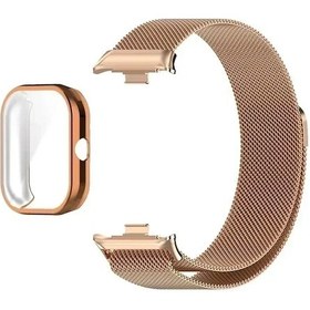 Resim Metal Kayış Xiaomi Redmi Için Izle 4band Tpu Kılıf Ekran Koruyucu Yumuşak Film Rg Strap And Case For Redmi Watch 4 