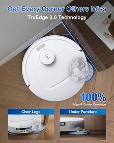 Resim ECOVACS DEEBOT T30C Omni İstasyonlu Robot Süpürge, Robot Süpürge 20000Pa, Sıcak Suda Yıkama 75°C, OZMO Turbo 2.0 Paspas, ZeroTangle 3.0 Fırça, Uyarlanabilir Islak Temizleme, Beyaz 