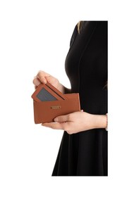 Resim Adelina Bags Kadın Kartlık Detaylı İki Parça İçe Geçmeli Kartlıklı Taba Cüzdan 