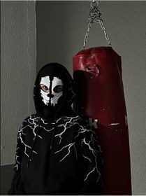 Resim GYES Ghost Maskesi Motor Buff Balaklava Koruyucu Kar Yüz Maskesi 