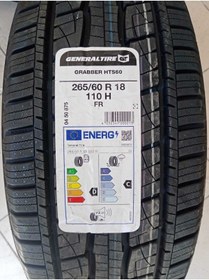 Resim GENERAL 265/60r18 110h Fr Grabber Hts60 4x4 Suv Lastiği 2023 Üretim 