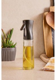 Resim Loria 350 Ml Sprey Cam Yağdanlık, Püskürtmeli Zeytinyağı Ve Sıvıyağ Yağlık Şişesi Şeffaf 