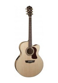 Resim Washburn Hj40sce Heritage 40 Jumbo Elektro Akustik Gitar Profesy 