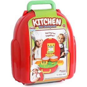 Resim Fen Toys Candy Mutfak Seti Sırt Çantası 03837 