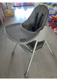 Resim 7001 Plus Deri Minderli Lüks Mama Sandalyesi 
