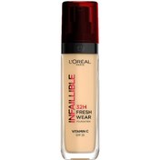 Resim Loreal Paris Infaillible 32H Fresh Wear - Kapatıcı Fondöten No:130 True Beige 