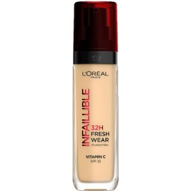 Resim Loreal Paris Infaillible 32H Fresh Wear - Kapatıcı Fondöten No:130 True Beige 