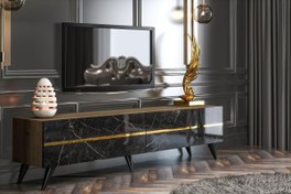 Resim Givayo Dexter Tv Ünitesi Ceviz Royal 
