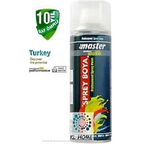 Resim Master Sprey Boya Mat Siyah 400 Ml Rl9005 0000 Naturel Parlaklık 1000 CD/M² 