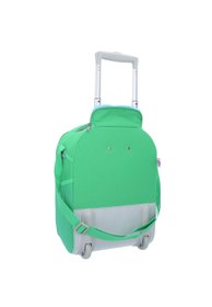 Resim 2 Tekerlekli Çocuk Valizi,Yeşil, 40 cm, Hafif ve Fonksiyonel El Bagajı 