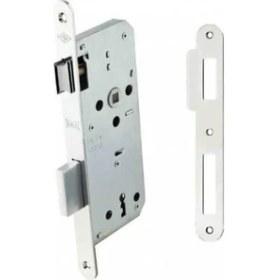 Resim Azm Kale Nikel 151 Oval Oda Kilidi 40 mm 
