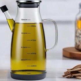 Resim ZÜRİH COLLECTİON Tekli Metal Kapaklı Yağdanlık Slikon Altlıklı Paslanmaz Çelik Kapak Yağdanlık 1000 ml 