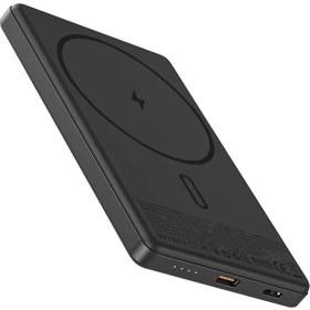 Resim Wiwu Wi-P072 PD 20W M-safe Şarj Özellikli 15W 5000mAh Ultra İnce Aramid Fiber Powerbank 