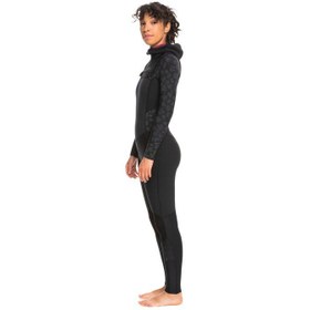 Resim Roxy 5/4/3 Swell S Hooded Fz Gbs Kadın Siyah Wetsuit 