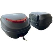 Resim Topcase 35 Litre Siyah Arka Bagaj Çanta Siyah 