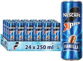 Resim Nescafe NESTLÉ Xpress Vanilla Soğuk Kahve 24x250 ML 