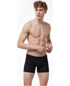 Resim Malabadi Erkek Siyah Micro Modal Boxer 909 Siyah 