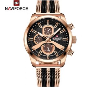 Resim Hanyang Rgb Navıforce Erkek Takvim Saatler Erkekler Için Rahat Spor Izle Kuvars Kol Saati Paslanmaz Çelik Kayış Izle Relogio Masculino 2022 (Yurt Dışından) 