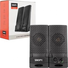 Resim Snopy Sn-510 2.0 Usb Siyah Speaker Hoparlör 