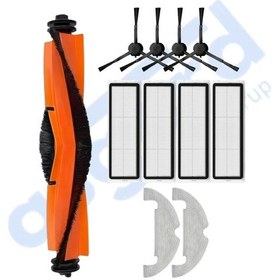 Resim Xiaomi Mop 2 Ultra X10 Uyumlu 1 Ana Fırça 4 Yan Fırça 4 Filtre 2 Mop Pkt-iasgf0001325 