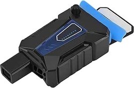Resim Yctze Dizüstü Bilgisayar Fanı Soğutucu Harici Oyun Soğutucusu 2000 4100 RPM Hava Çıkarma USB Soğutucu Soğutma Fanı Hava Çıkarma USB Soğutucu Soğutma Fanı 2000 4100 RPM Kılavuz Modu 