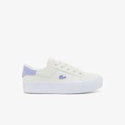 Resim Lacoste Ziane Platform Kadın Krem Sneaker 